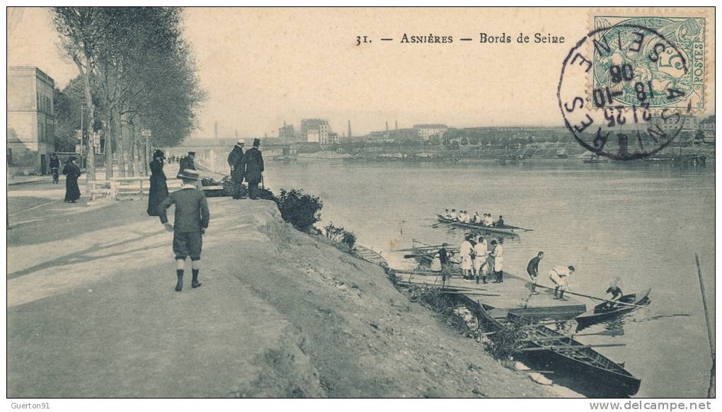 ( CPA 92)  ASNIÈRES  /  Bords De Seine  - - Asnieres Sur Seine