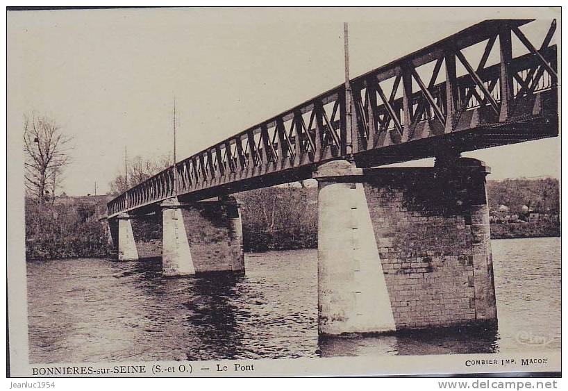 BONNIERES SUR SEINE - Bonnieres Sur Seine