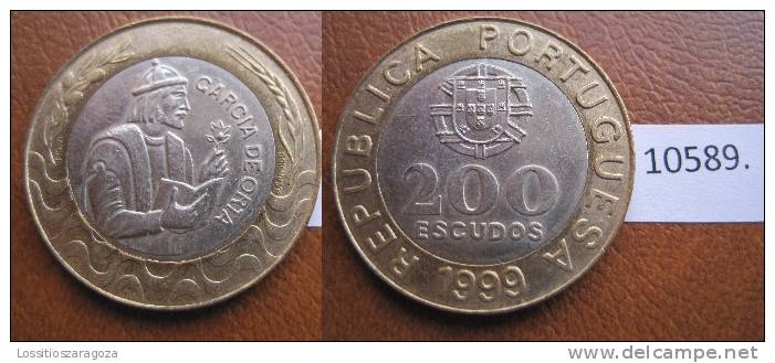 Portugal 200 Escudos  1999 , Bimetalica - Autres – Europe