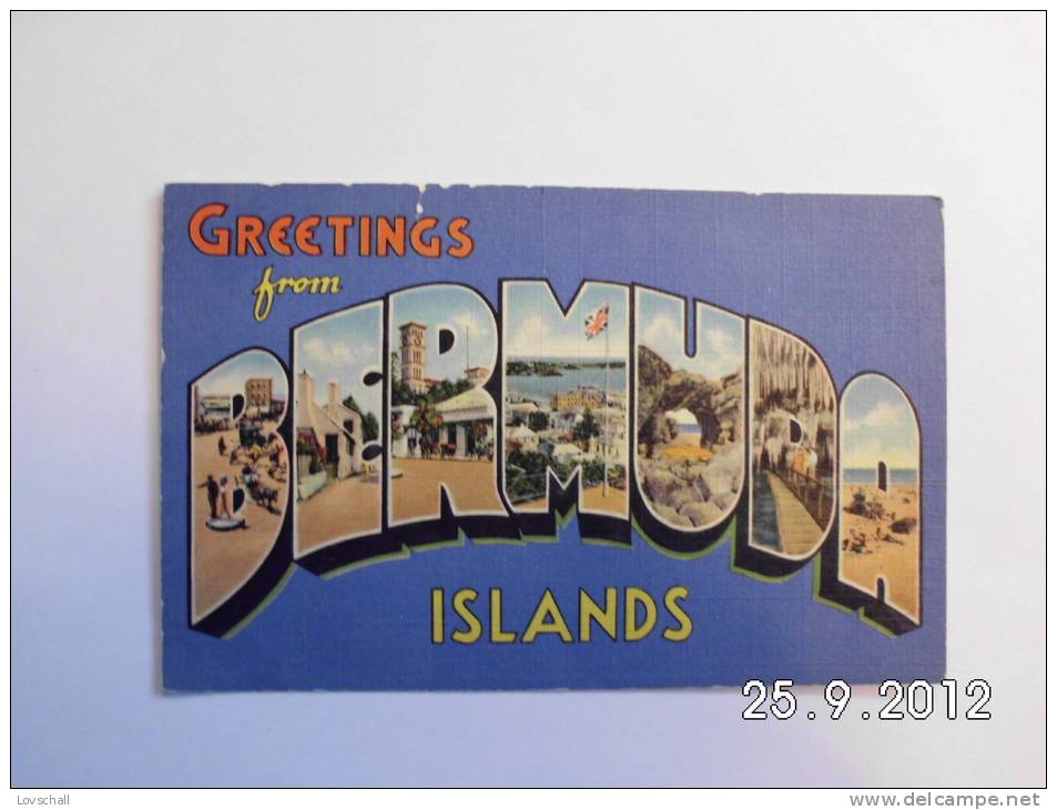 Greetings From Bermuda Islands. - Bermuda