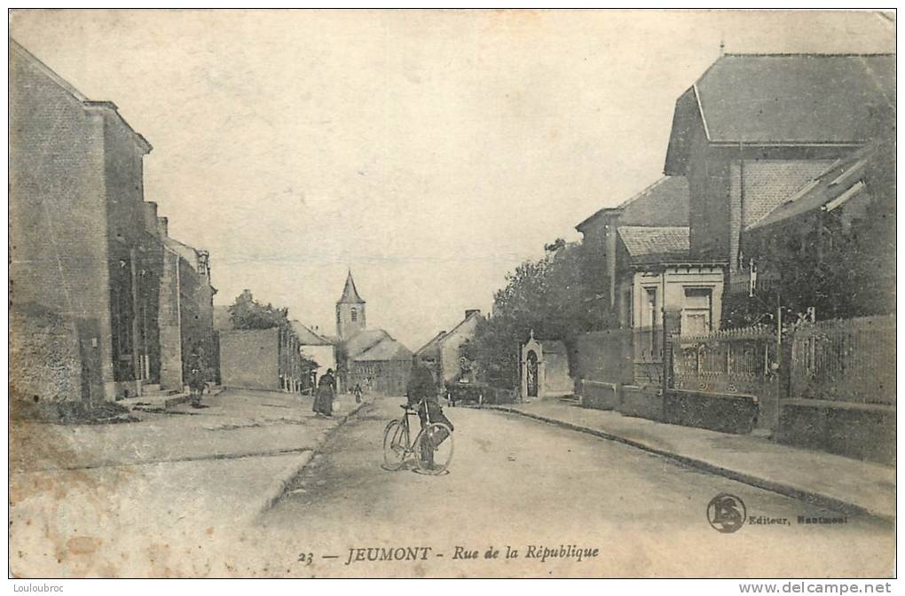 59 JEUMONT RUE DE LA REPUBLIQUE - Jeumont