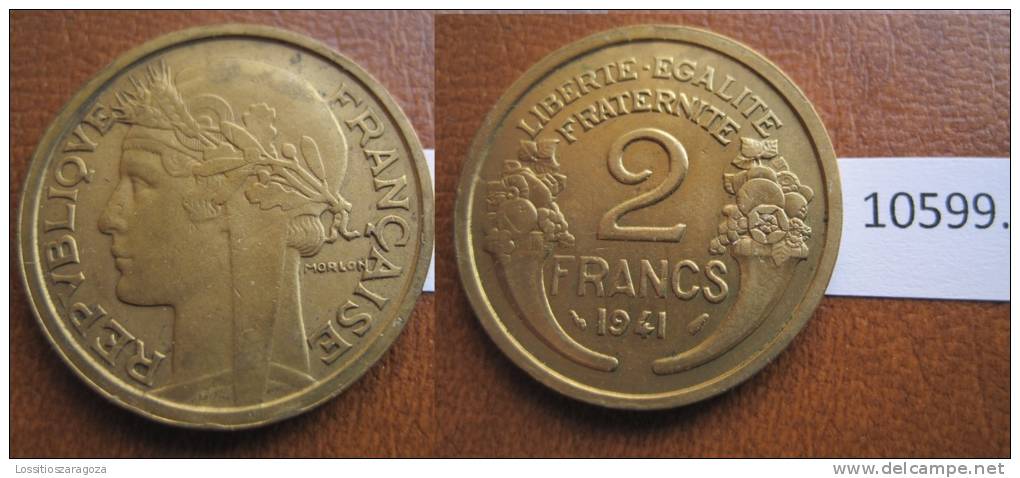 Francia 2 Francos 1941 - Autres & Non Classés