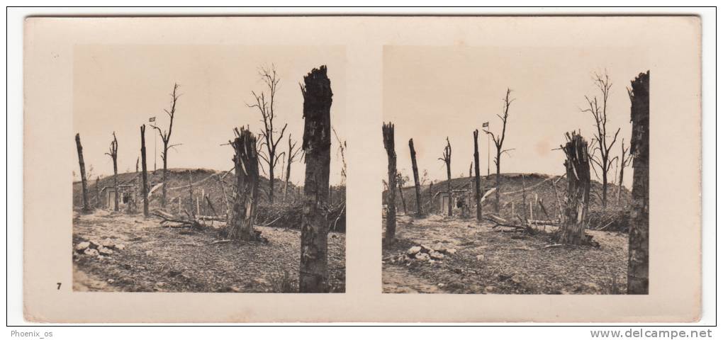 MILITARIA - WW II, Poland,  Die Deutsche Besetzung Der Polnischen 1939 - Polnischer Kustenbunker - Stereoscopi