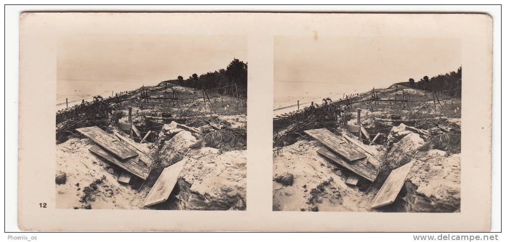 MILITARIA - WW II, Poland,  Die Deutsche Besetzung Der Polnischen 1939 - Meereskuste Bei Grossendorf - Wladyslawowo - Stereoscopes - Side-by-side Viewers