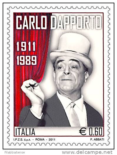 2011 - 3304 Carlo Dapporto ---- - 2011-20: Neufs