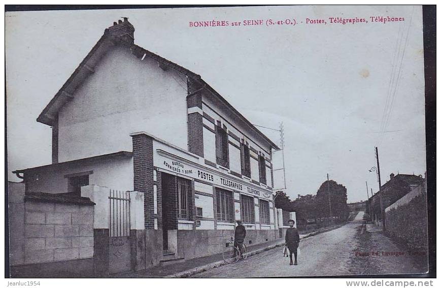 BONNIERES SUR SEINE LA POSTE - Bonnieres Sur Seine