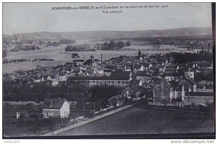 BONNIERES SUR SEINE INONDATION - Bonnieres Sur Seine