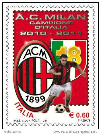 2011 - Italia 3319 Milan Campione ---- - Clubs Mythiques