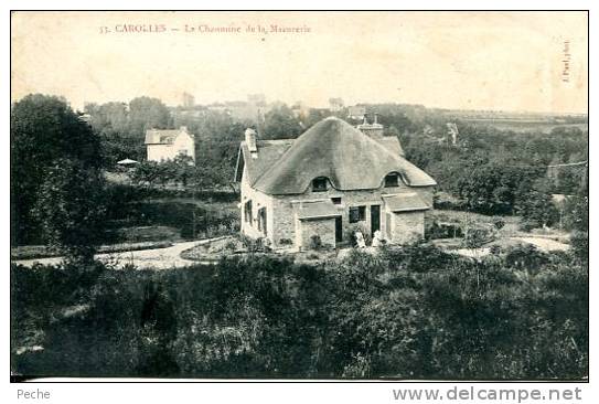 N°25358 -cpa Carolles -la Chaumine De La Mazurerie- - Autres & Non Classés