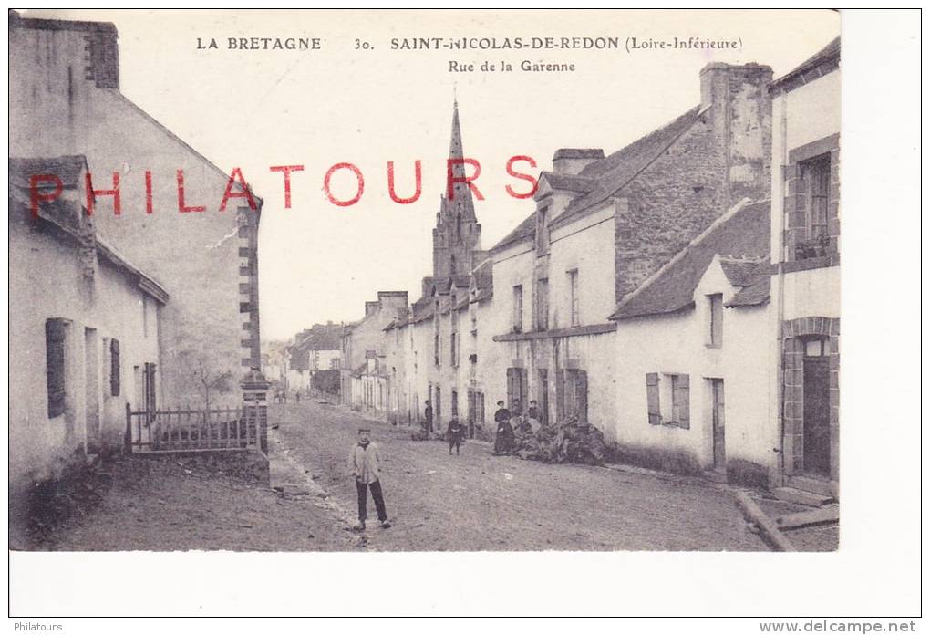 SAINT-NICOLAS-DE-REDON  --  Rue De La Garenne - Autres & Non Classés