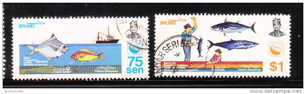 Brunei 1983 Fishing Industry Boat Used - Brunei (...-1984)