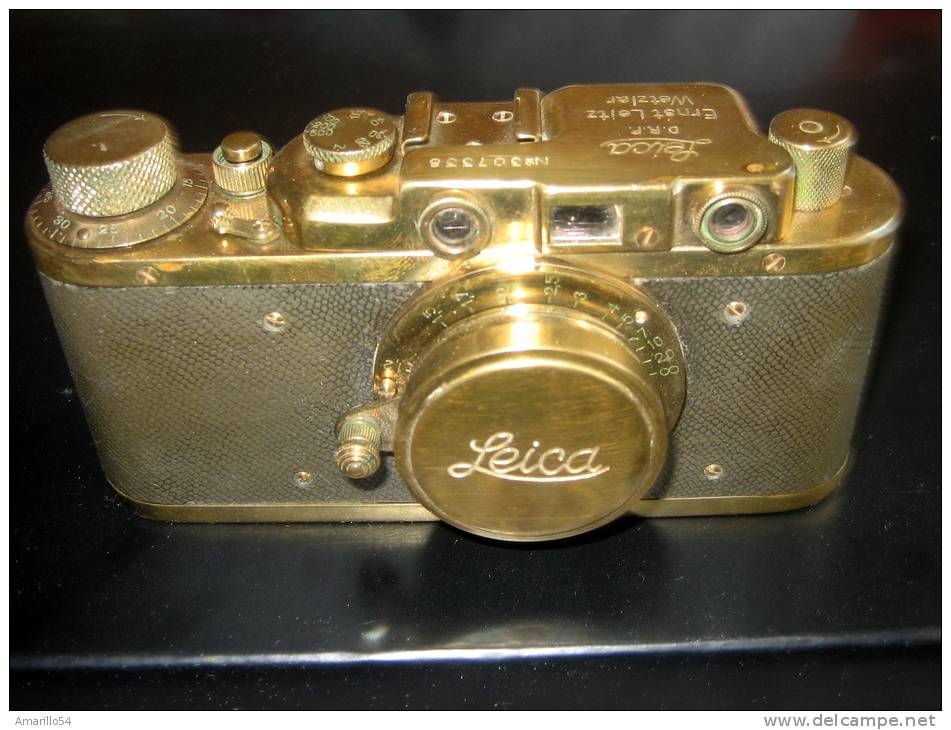 RAR Alte Kamera Opa's Leica Aus Messing Dachbodenfund ! - Fotoapparate