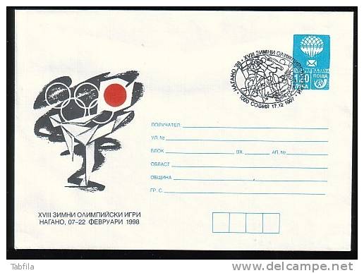 BULGARIA \ BULGARIE - 1998 - Jeux Olimpiques D´hiver´ 98 - P.St Spec.cache - Winter 1998: Nagano