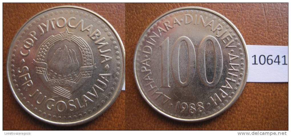Yugoslavia  100 Dinar  1988 - Sonstige – Europa