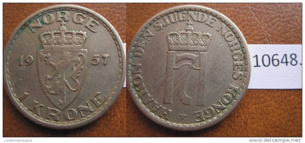 Noruega  1 Corona 1957 - Sonstige – Europa