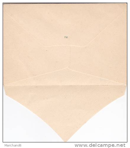 ENTIER POSTAUX ENVELOPPE  N°137 Dos N°152 - Standard Covers & Stamped On Demand (before 1995)