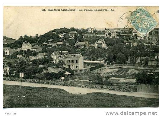 SainteAdresse  Le Vallon D'Ignauval Et Les Villas - Other & Unclassified