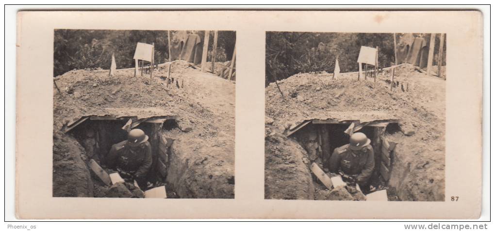 MILITARIA - WW II, Poland,  Die Deutsche Besetzung Der Polnischen 1939 - Gefechtsunterstand - Stereoscopes - Side-by-side Viewers