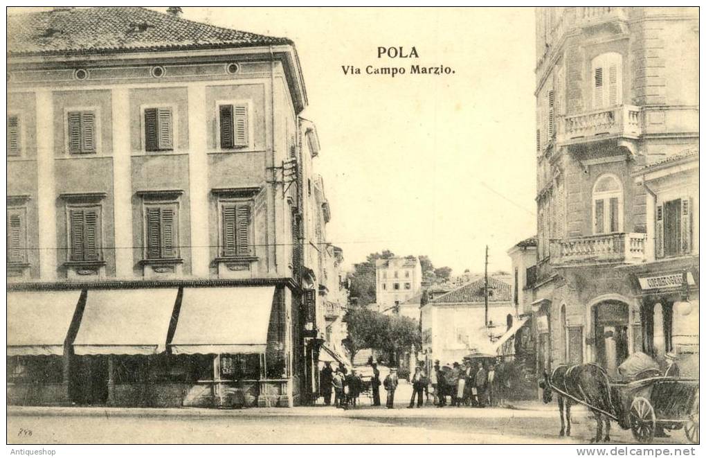 Croatia-----Pula-----old Postcard - Croatia