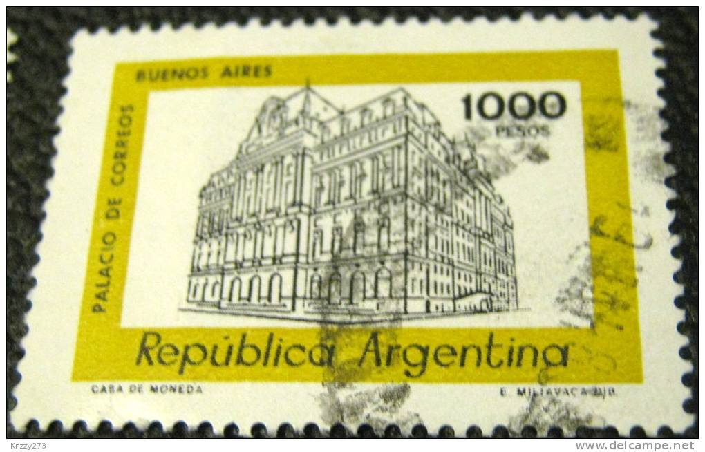 Argentina 1979 Casa De Moreda 1000p - Used - Gebraucht