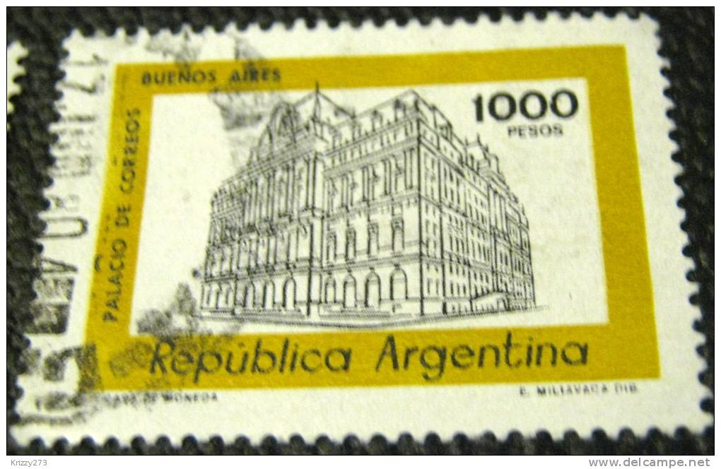 Argentina 1979 Casa De Moreda 1000p - Used - Gebraucht