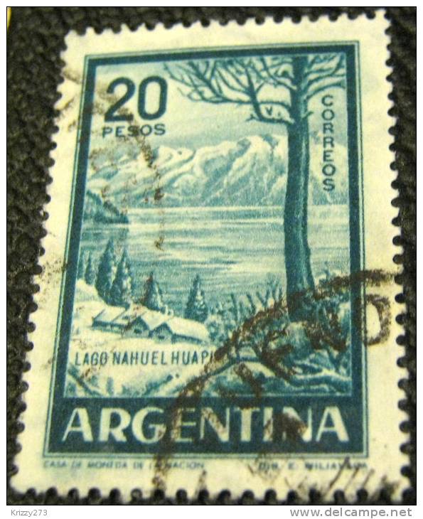 Argentina 1959 Landscapes 20p - Used - Usati