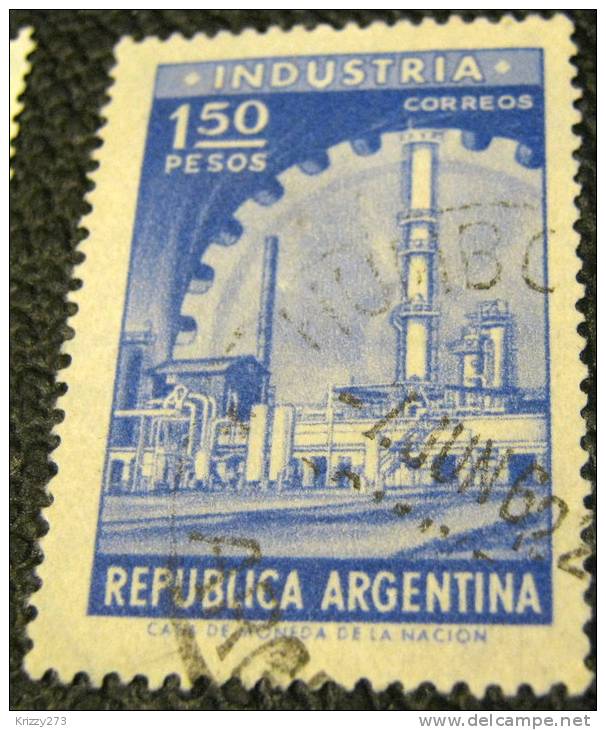 Argentina 1954 Industry 1.50p - Used - Oblitérés