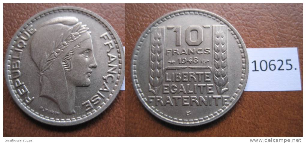 Francia 10 Francos 1948 B - Otros – Europa