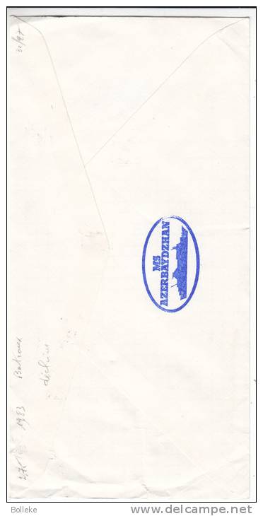 Bateaux - Yougoslavie - Lettre De 1983 - Compagne De Navigation - Covers & Documents