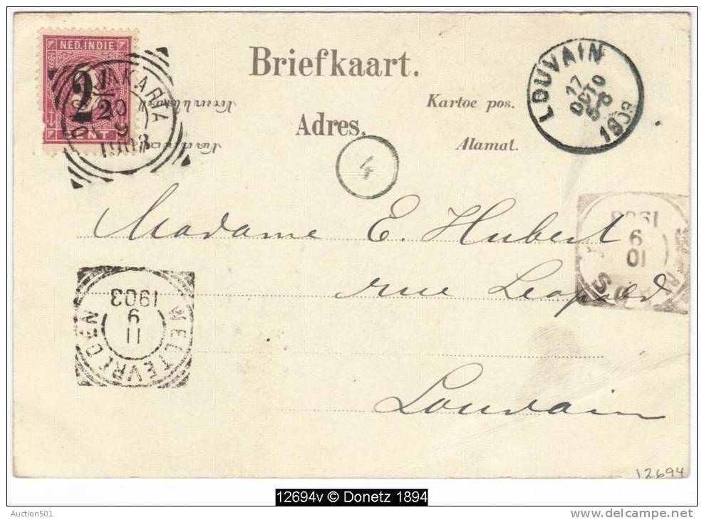 12694g INDES NEERLANDAISES - Prambanan - Jogjakarta - 1903 - Indonésie