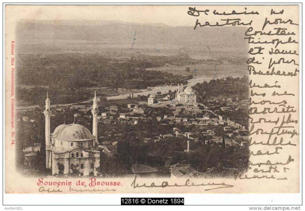 12816g BROUSSE - Panorama - 1902 - Turkije