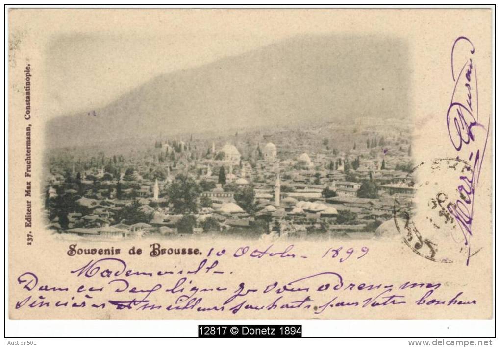 12817g BROUSSE - Panorama - 1899 - Turkije