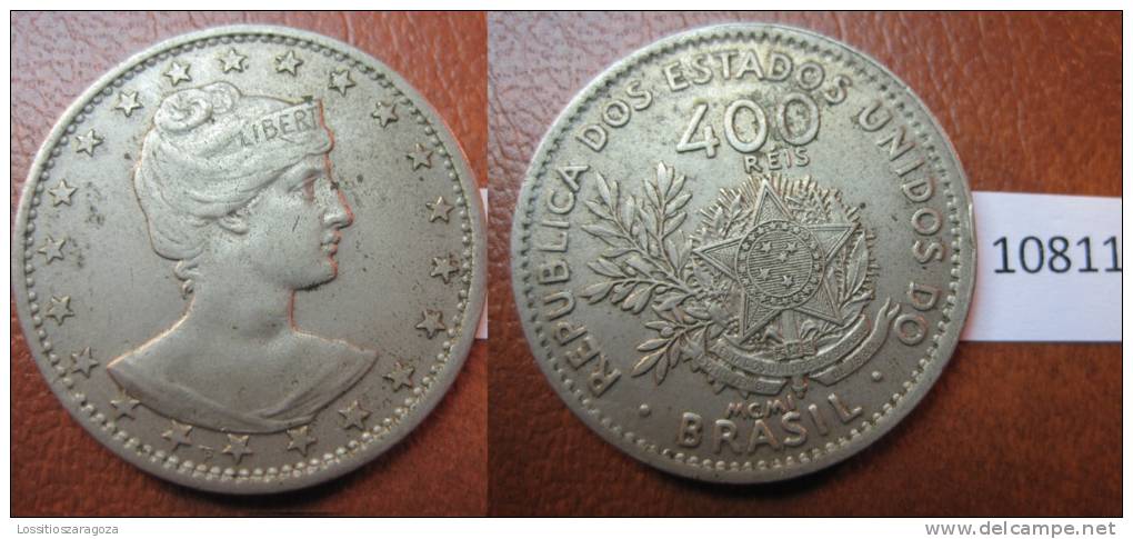 Brasil 400 Reis 1901 - Andere - Amerika