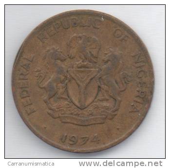 NIGERIA 1 KOBO 1974 - Nigeria