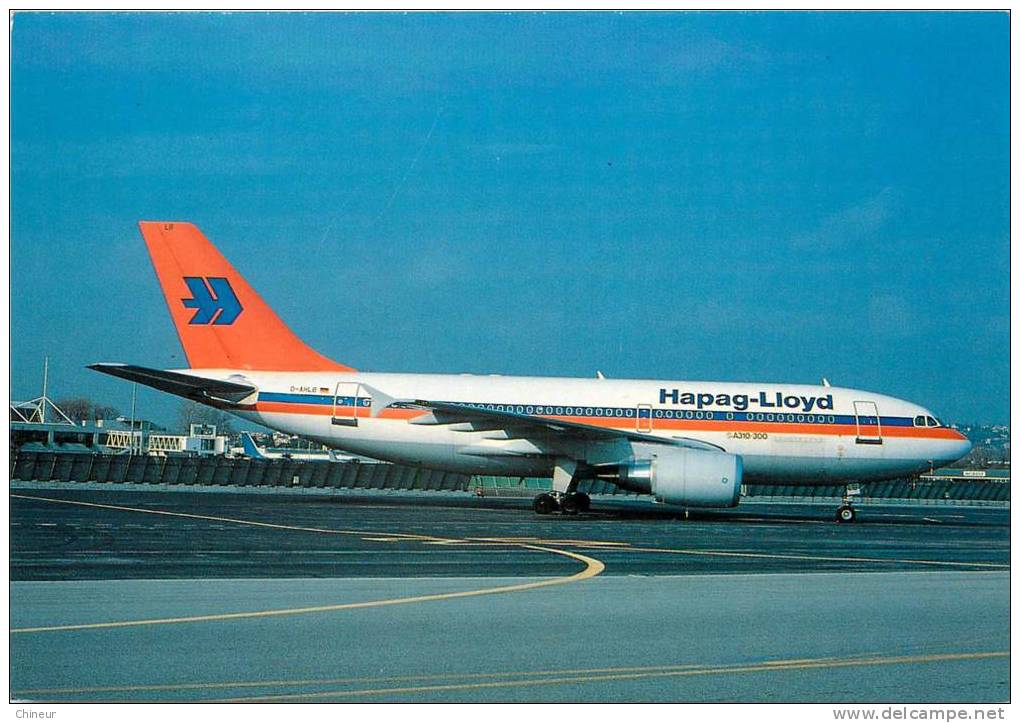 HAPAG LLOYD AIRBUS A-310-300 - 1946-....: Moderne