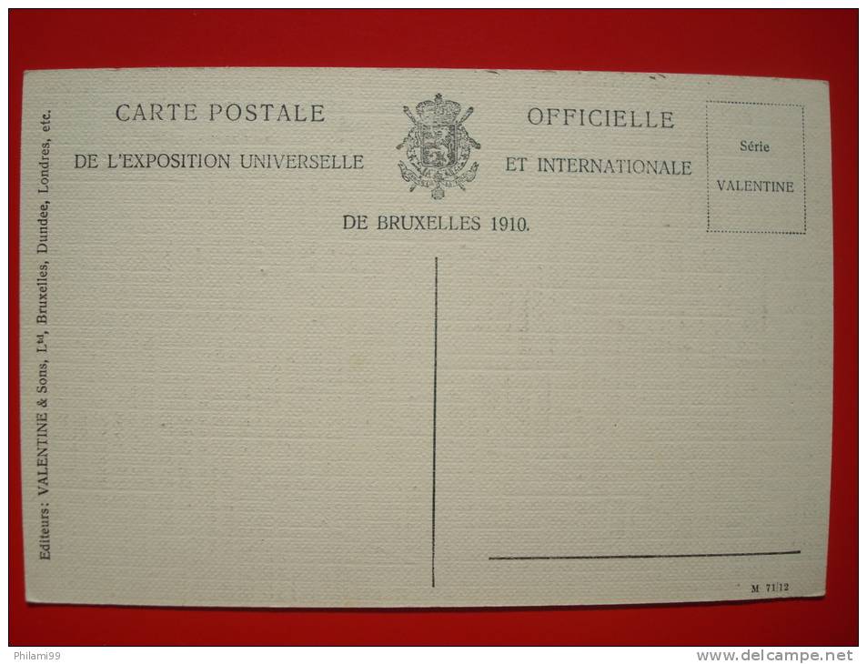 CHOCOLATE CACAO / 2 CARDS / DRIESSEN ROTTERDAM + CHOCOLAT RUELLE EXPOSITION BRUXELLES 1910 - Autres & Non Classés