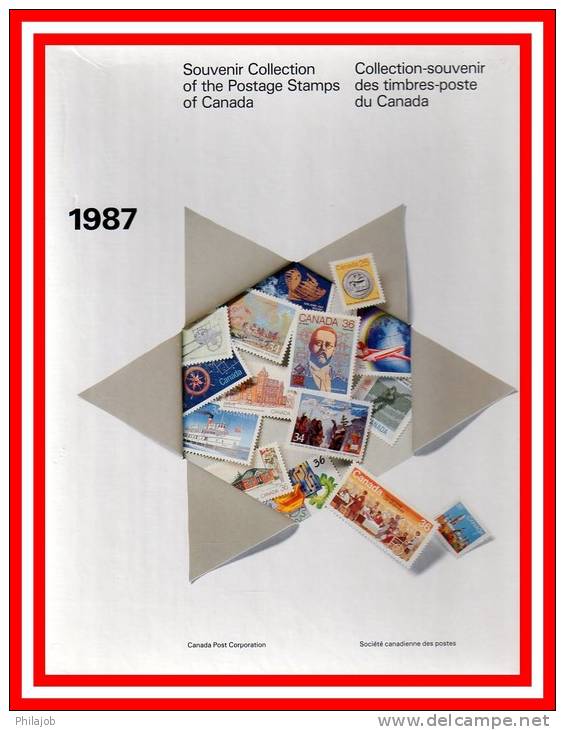 CANADA  Année 1987 Neufs ** MNH Dans Livret A4 De 46 Pages + Boitier. A Saisir !!! - Colecciones