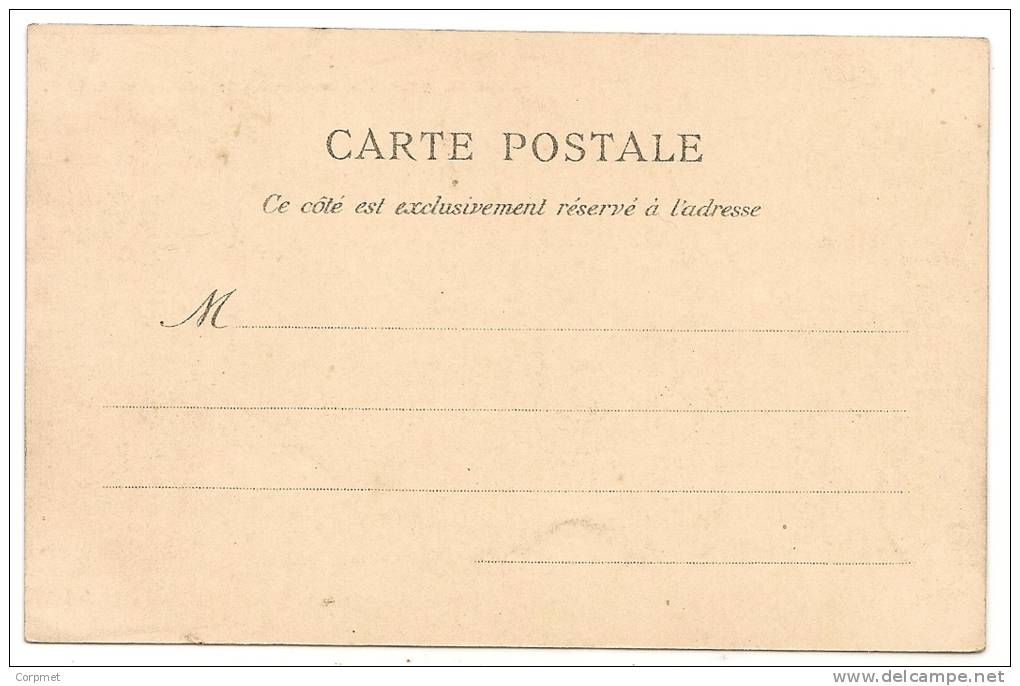 PARIS - Caserne De La Cité - Animé Carte Postale - C/1900´s CPA - Edition C.L.C. - Enseignement, Ecoles Et Universités