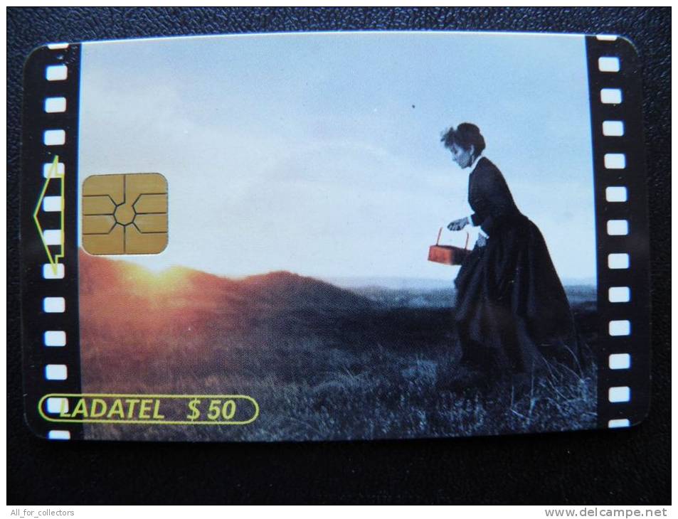 Chip Phone Card From Mexico, Ladatel Telmex, Cinema Film - Mexico