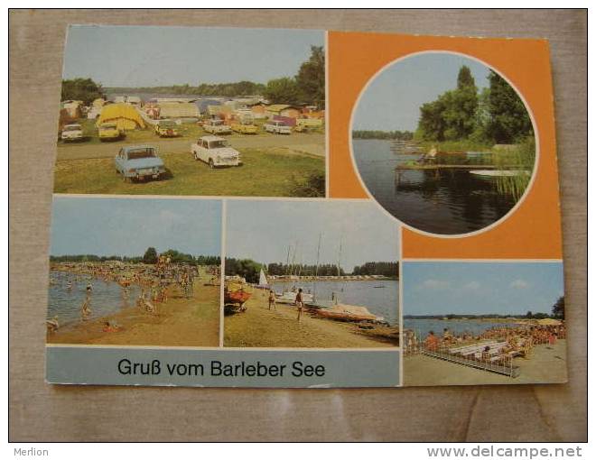 Magdeburg Strandbad Barleber See  -camping - Automobile  D82744 - Magdeburg