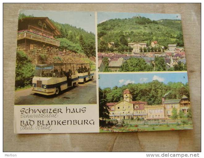 Bad Blankenburg - Schwarza Express - Schweizerhaus - FDGB -Heim  Am Goldberg   D82757 - Blankenburg