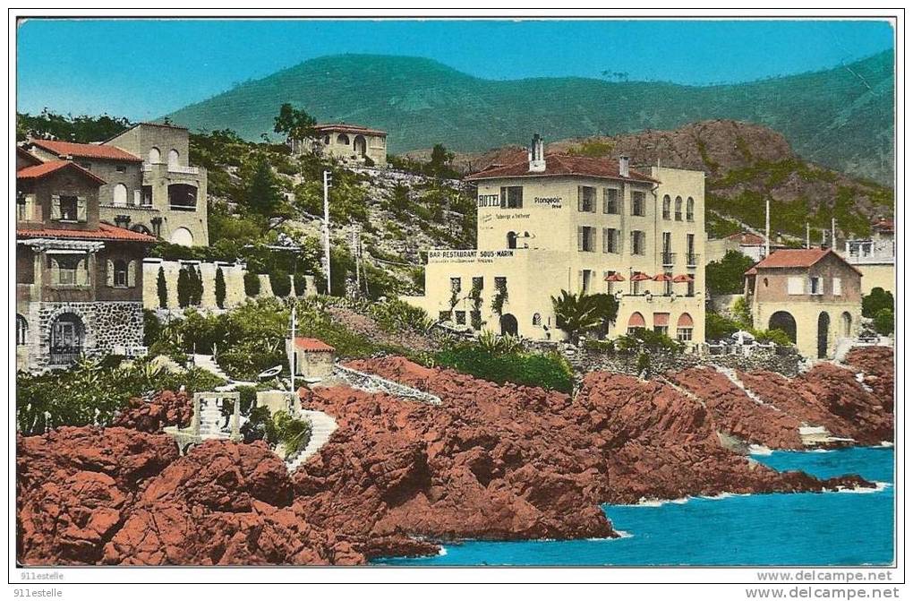 83  ANTHEOR ( Var) - Le Relais Rose Et  L,auberge  D,ANTHEOR , Tél.9 - Antheor