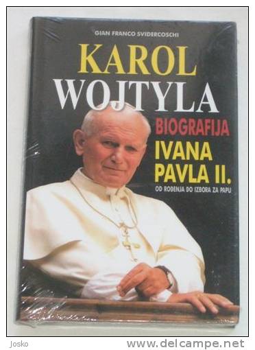 POPE JEAN PAUL II ( Karol Wojtyla ) ´´ BIOGRAPHY ´´ ( Croatian Language - MINT BOOK ) Pape Papst Papa Paus Religion - Lingue Slave
