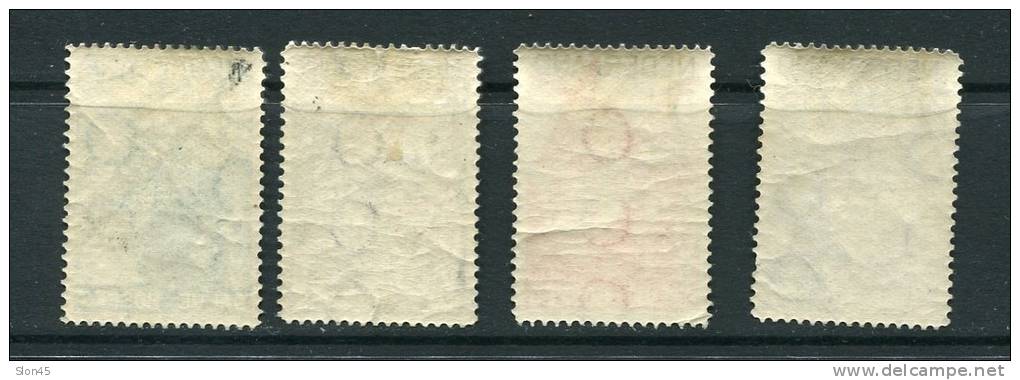 Netherlands 1932 Sc B54-7 Mi 249-2 MvLH (Trace) Overprint CV 300 Euro - Unused Stamps