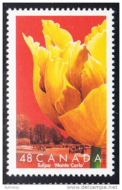 Canada MNH Scott #1947b 48c Monte Carlo - Tulips - Neufs