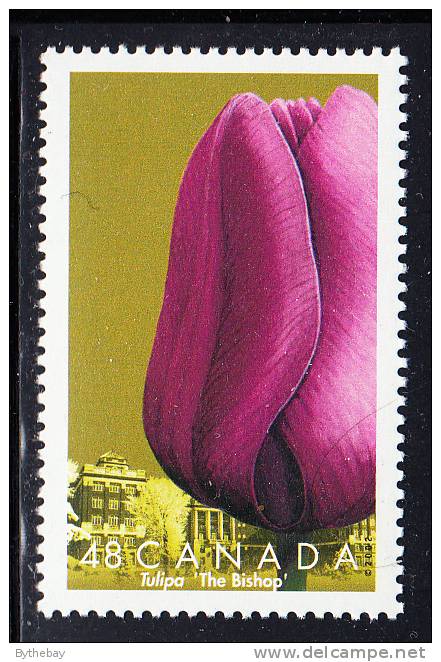 Canada MNH Scott #1947d 48c The Bishop - Tulips - Unused Stamps