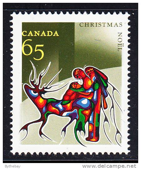 Canada MNH Scott #1966 65c 'Winter Travel' By Cecil Youngfox - Christmas - Neufs