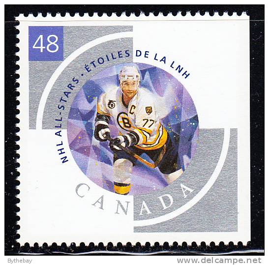 Canada MNH Scott #1971b 48c Raymond Bourque - NHL All Stars - Neufs