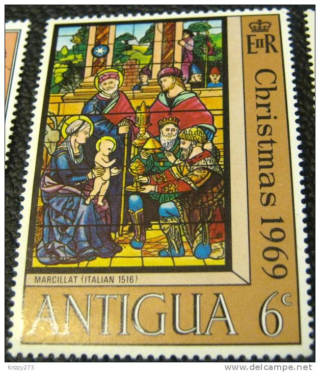 Antigua 1969 The Adoration Of The Magi 6c - Mint - 1960-1981 Autonomie Interne