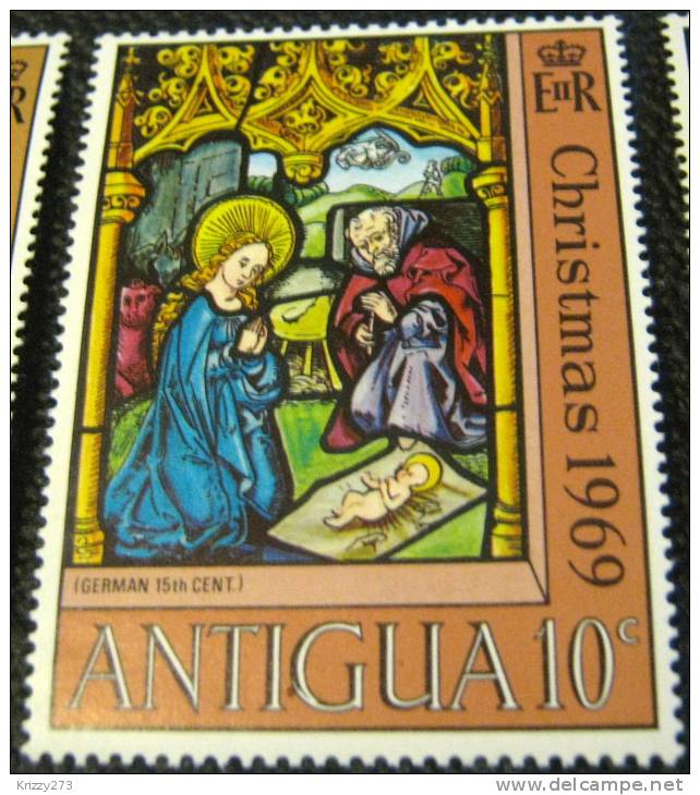 Antigua 1969 The Nativity 10c - Mint - 1960-1981 Autonomie Interne